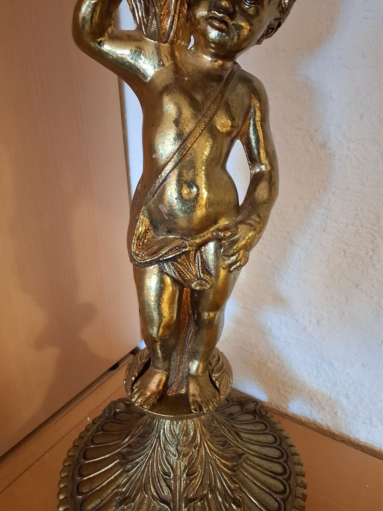 Vintage Messing lampe